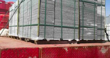 黄石 芝麻白火烧规格板地铺石300*600/600*600