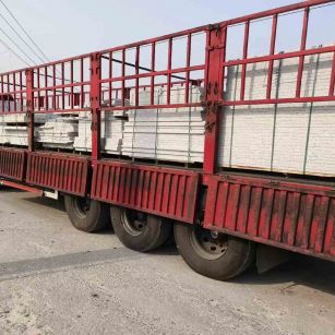 黄石 白麻荔枝面外墙干挂，工厂装车日常