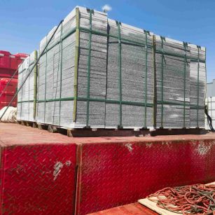 黄石 芝麻白火烧规格板地铺石300*600/600*600